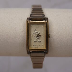 Lorus by Seiko Women’s Mickey Mouse Gold Watch